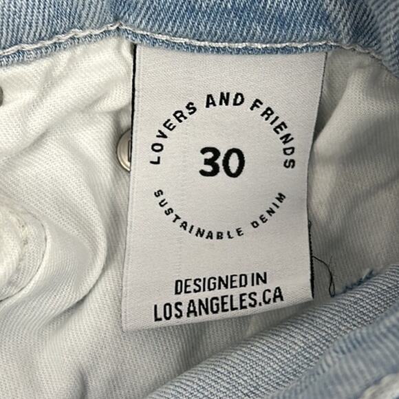 LF Greyson Super High Rise Slim Bootcut Jeans with Frayed hem Size 30 NWT - Picture 11 of 12